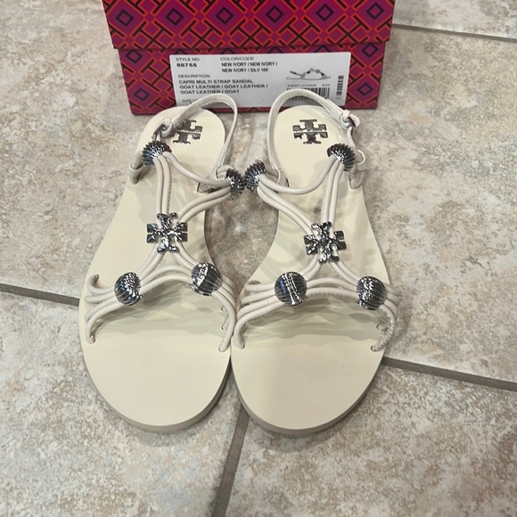 Tory burch capri multi strap sandal *size 9* - Picture 7 of 11